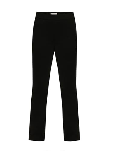 VERO MODA Girl Mid Rise Wide Leg Black Pants
