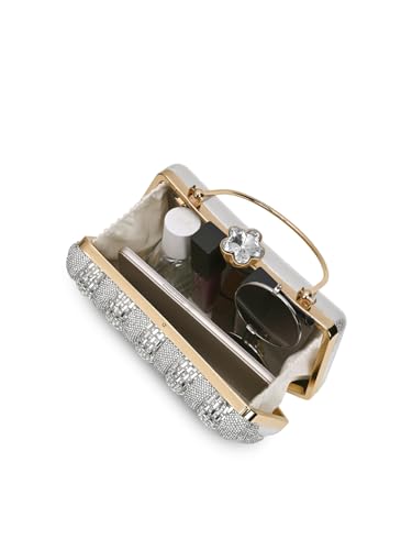 Lavie Signature Women's Quincy Handle Framed Clutch | Ladies Purse | Gift For Women