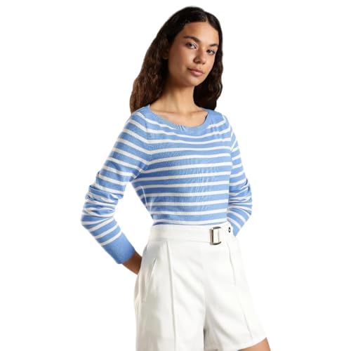 Tommy Hilfiger Regular Fit Cotton Boat Neck Sweater