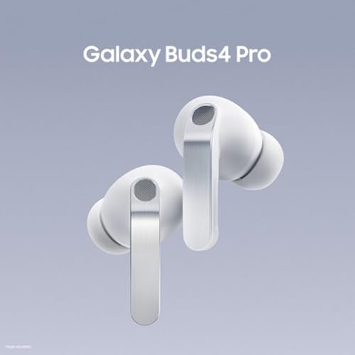 Samsung Galaxy Buds4 Pro (Black) in-Ear Wireless Earbuds with Hi-Fi Audio | Adaptive ANC 2.0 and EQ 2.0 | 2-Way Speaker | 360-Audio | Voice Detect | Live Translation | Head Gesture | IP57
