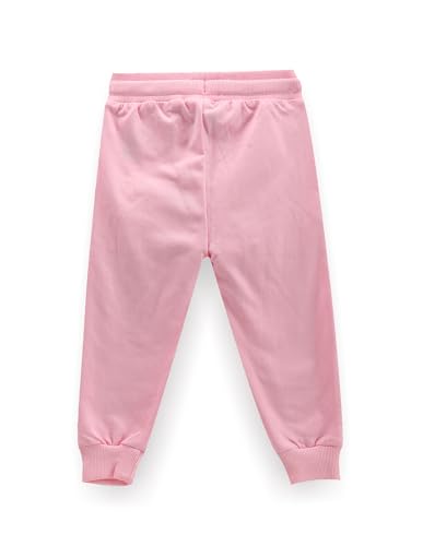 U.S. POLO ASSN. Girls Flip Sequin Cotton Joggers Pink