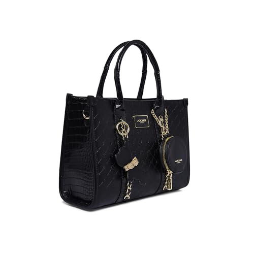 Akiki London Women's Hounslow Medium Box Satchel Handbag | Satchel Bag for Work | Ladies purse | Stylish Shoulder Bag | Gift For Women
