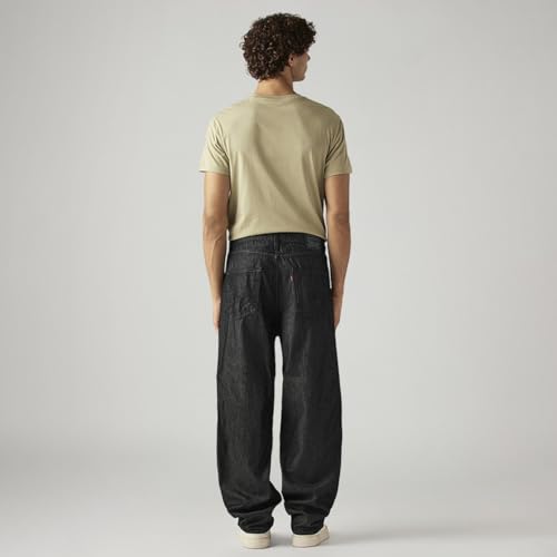 Levi's Men's 578 Black Loose Fit Mid Rise Jeans
