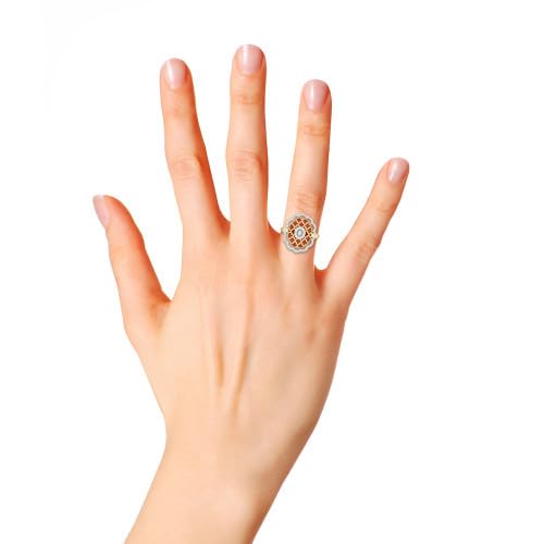 PC Jeweller 18k (750) Yellow Gold and Diamond Ring for Women