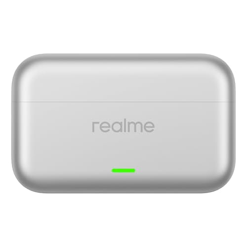 realme Buds T500 Pro TWS Earbuds with 12.4mm Drivers, Upto 50dB ANC,3D Spatial Audio, 56H Playtime, AI ENC, IP55 Rating, and 45ms Low Latency BT 6.1 (Orange Mint)