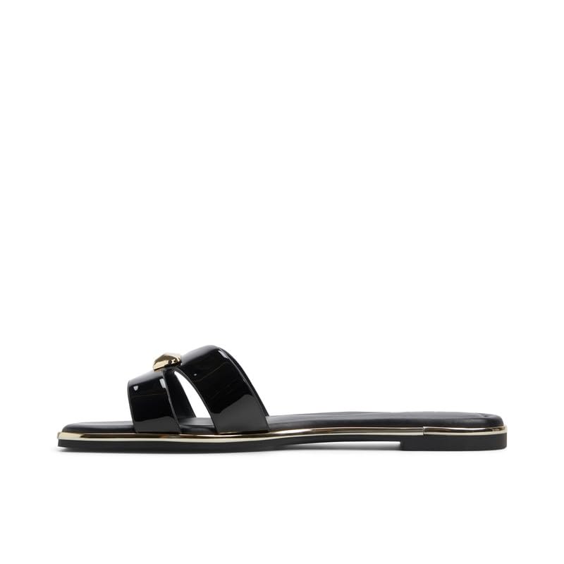 Aldo KHARINE-IN001 Women Black Flat Sandals