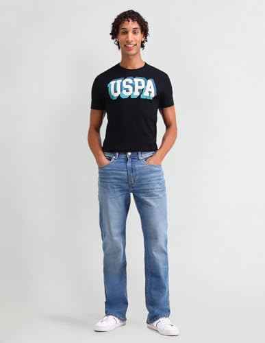U.S. Polo Assn. Denim Co. Men's Regular Jeans (UDJEN1437_Blue