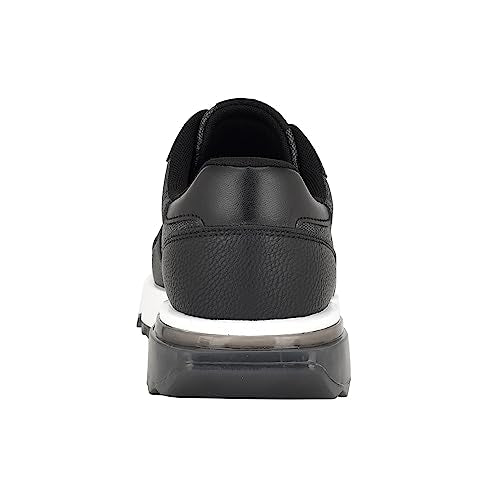 GUESS womens MelanySneaker, Black Logo, 8.5