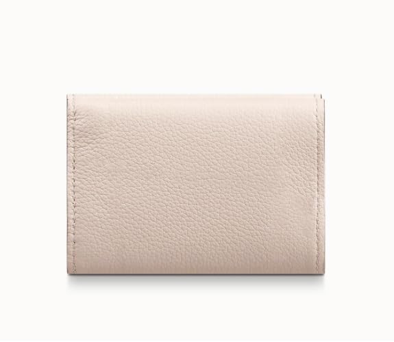 Alexvyan Hello Small Tri-Fold Women's Purse Wallet Card Organizer Female Hand Purse Clutch Women/Ladies/Girls Wallets 5 Card Holder 1 Long & 1 Small Pocket (Off White)