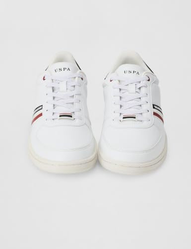 U.S Polo assn. Alco 2.0 Men's Off White Sneaker -(UK9)(US10)(2FD24287A01)