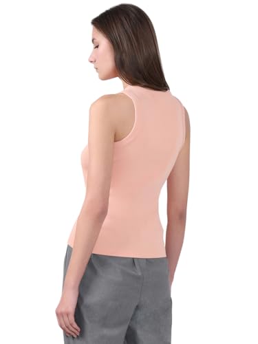 VERO MODA Women's Regular Fit Pink Top