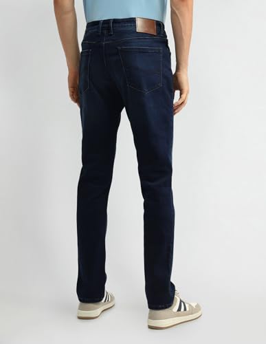 Arrow Sports Men's Slim Jeans (ASAIJN2776_Indigo