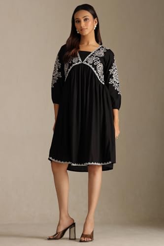 Soch Women's Rayon Maxi Dress (FWA5KU61433