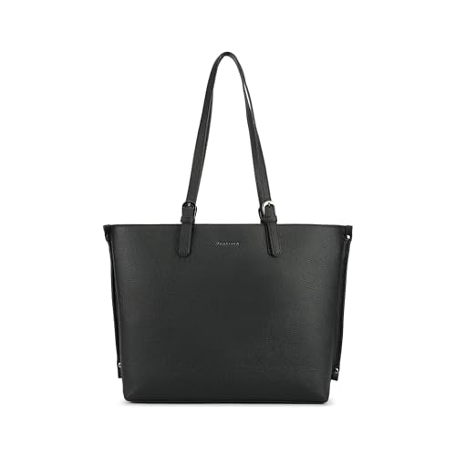 Fastrack Mood Muse Laptop Tote for Women| Faux Leather Handbag With Padded 14-Inch Laptop Compartment | Spacious Interior With Multiple Pockets | Trendy Women's Handbags | Shoulder Bags For Girls