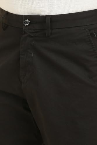 Allen Solly Men's Bermuda Shorts (ASSRQRGFQ56404_Black