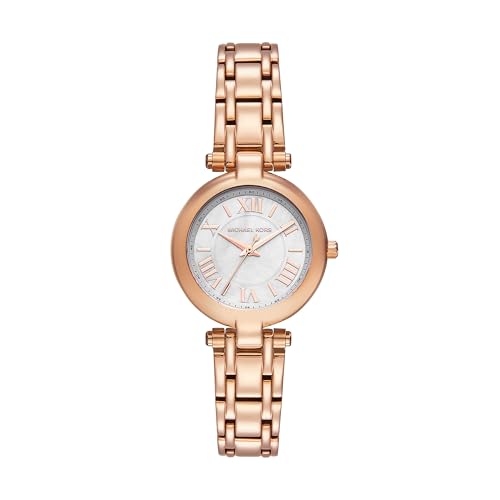 Michael Kors Laney Pink Quartz Stainless Steel Watch MK4893