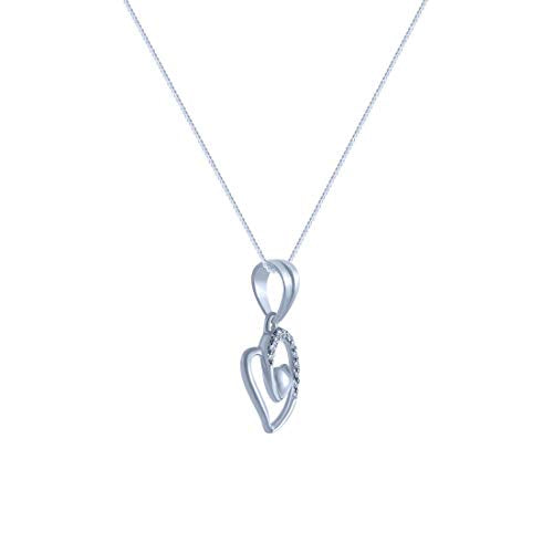 P.C. Chandra Jewellers 14k (585) White Gold and Diamond Pendant for Women