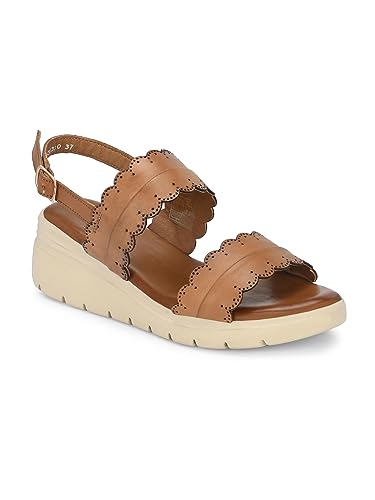 Delize Light Leather comfort Wedge Women's Tan 61330-39