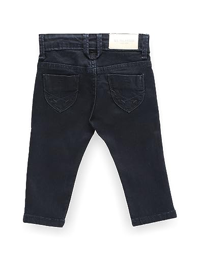U.S. Polo Assn. Kids Slim fit Girls Cotton Jeans (UGJEN0132_Blue_12M)