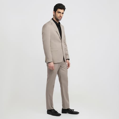 Raymond Fawn Solid Pattern Men Suit