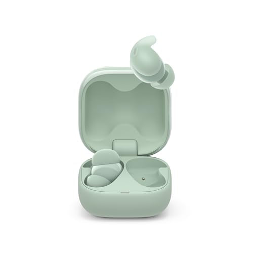 Sony [New Launch] LinkBuds Fit WF-LS910N | Get SRS-XB100 BT Speaker | Active Noise Cancelling Wireless Bluetooth Earbuds, Comfortable Fit with New Supporters -Green