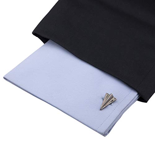 Peluche Dark Grey The Childhood Plane Cufflinks for Men