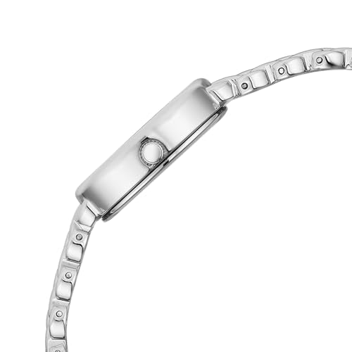 Titan Raga Spotlight with Quartz Analog Pink Dial Silver Brass Strap Watch for Women - 95430SM01