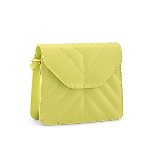 Fastrack Quilted Sling Bag for Women, Ladies and Girls with Adjustable Strap