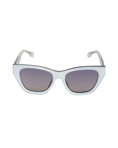 White with Black Tone Polarised Lens Cat Eye Sunglass for women
