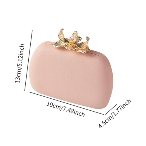 Enakshi® Floral Clutch Evening Purse with Shoulder Strap Women Elegant Bridal Handbag pink|Clothing, Shoes & Accessories | Womens Handbags & Bags