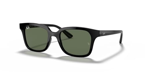 Ray-Ban Kids Unisex UV Protected Green Lens Square Sunglasses - 0RJ9071S100/7148