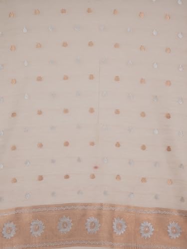 MIMOSA Women's Woven Design Banarasi Style Art Silk Saree With Blouse Piece : SA00002065CKFREE