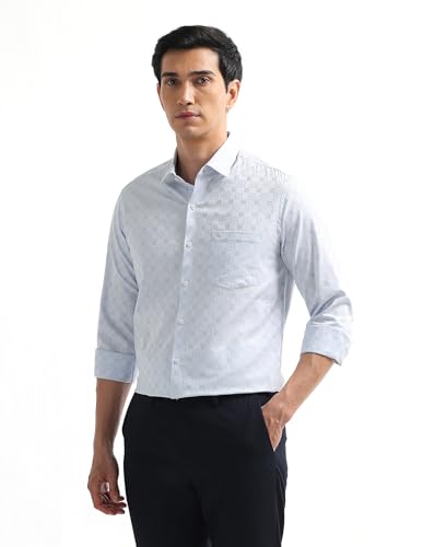 Arrow Blue Formal Shirt_ARAEOSH2979_38
