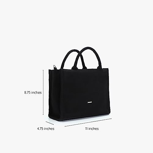 Ecoright Sling Bag for Women, Premium Tote Bag for Women, Canvas Satchel Handbags for with Multicompartment & Bottle Holder