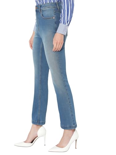 VERO MODA Women's Bootcut Blue Jeans