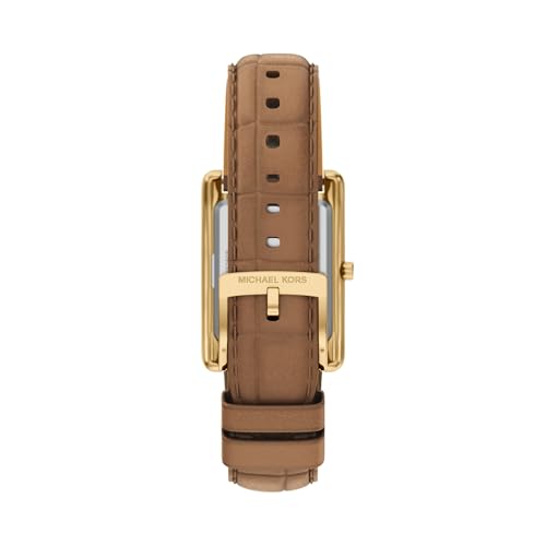 Michael Kors Essex Brown Quartz Leather Watch MK7584