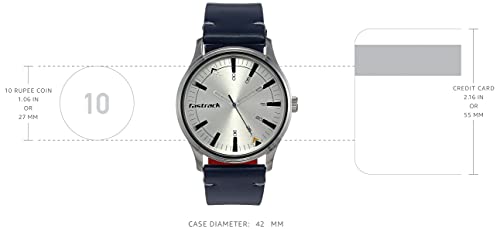 Fastrack I Love Me Valentine Special Analog Silver Dial Men's Watch 3236SL01/NN3236SL01