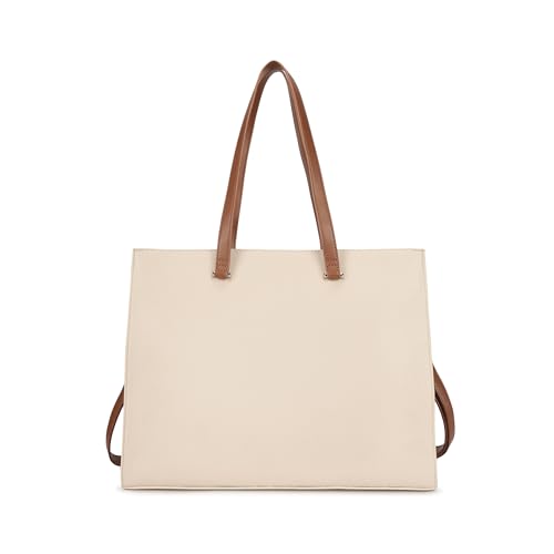 Fastrack CarryAll Laptop Tote | Faux-Leather Women’s Tote Bag | 14'' Laptop Sleeve, Dual Carry Options & Multi-Compartment Design