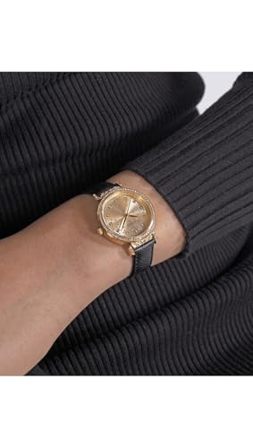 Guess Analog Gold Dial Women's Watch-GW0764L2