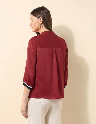 U.S. POLO ASSN. Women's Regular Fit Shirt (UWSS25SHT205