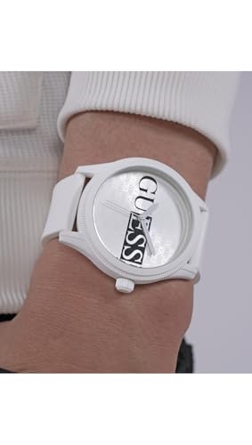 Guess Analog White Dial Men's Watch-GW0780G1