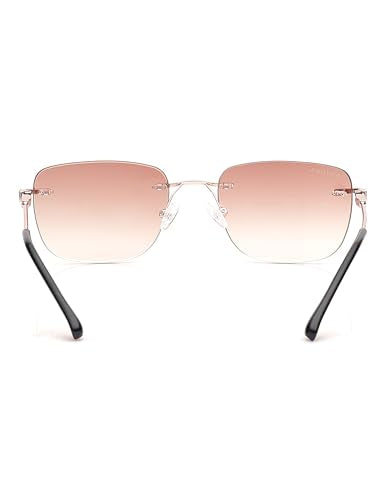 Fastrack Sunglasses |RECTANGLE Gold |UV protected | Large