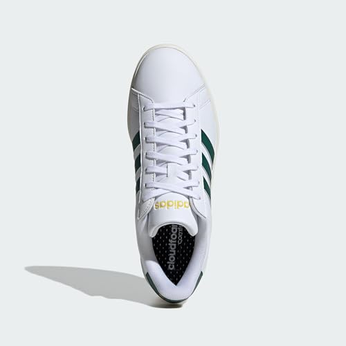 adidas Grand Court 2.0 Sportswear Men Shoes, White, 7