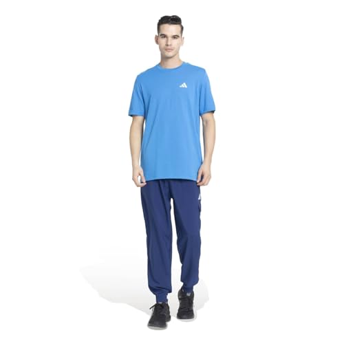 adidas Men M Fr T Casual T-Shirts, Blue, Medium