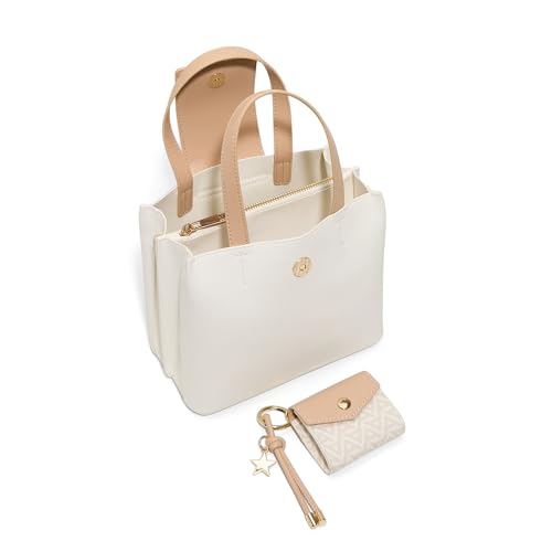 Aldo Women's CALIORA Satchel Bag, Beige