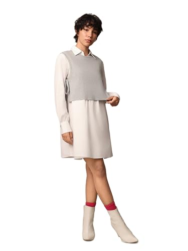 ONLY Women's White Shirt Dress