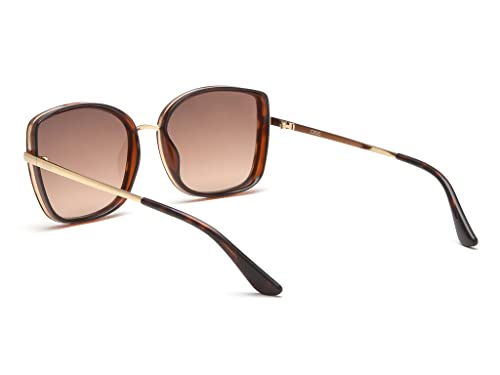 IDEE 100% UV protected sunglasses for Women | Size- Large | Shape- Butterfly | Model- IDS2813C2SG (Gold)