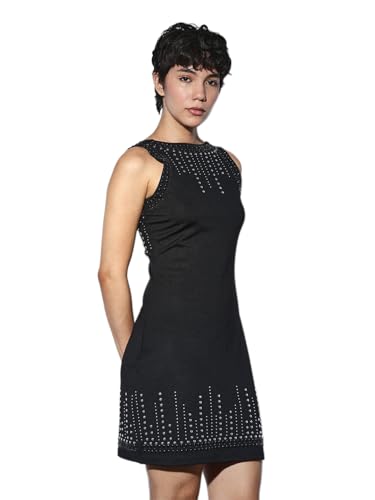 ONLY Women's Loose Fit Black Dress