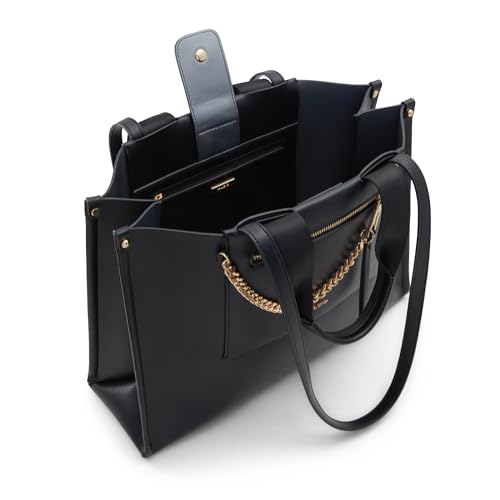 ALDO Womens SIBYL Tote Bag (pack of 1), BLACK, L, Western