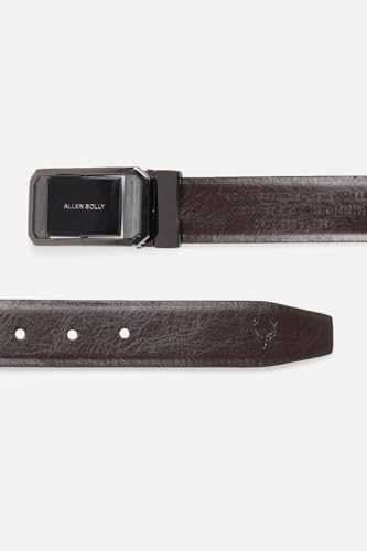 Men Black Solid Formal Belt